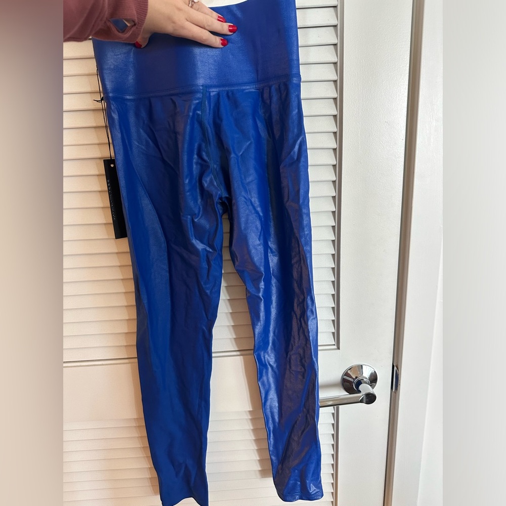 CARBON38 HIGH-WAIST TEKARRA LEGGINGS size SMALL in Colbalt blue NWT